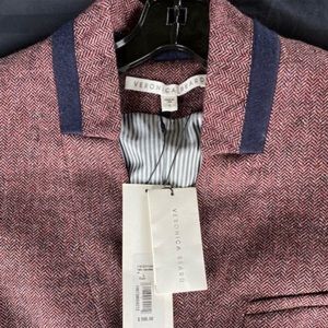 NWT Veronica Beard Tate up-collar blazer